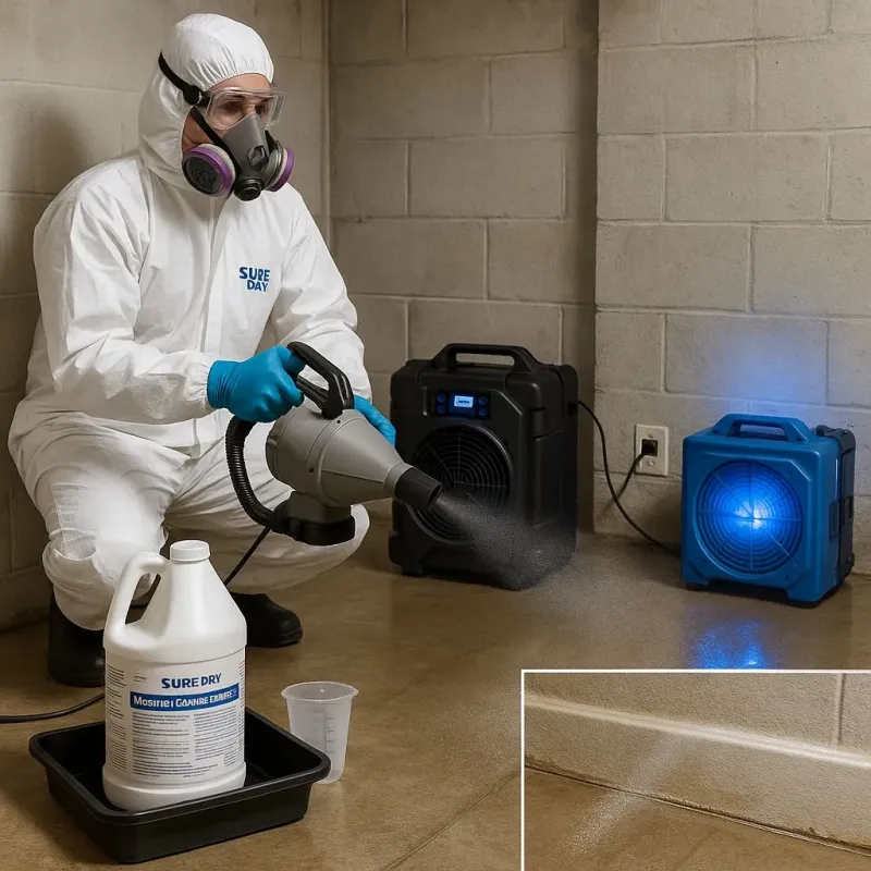 Sanitization and Odor Removal process in Medford, OR